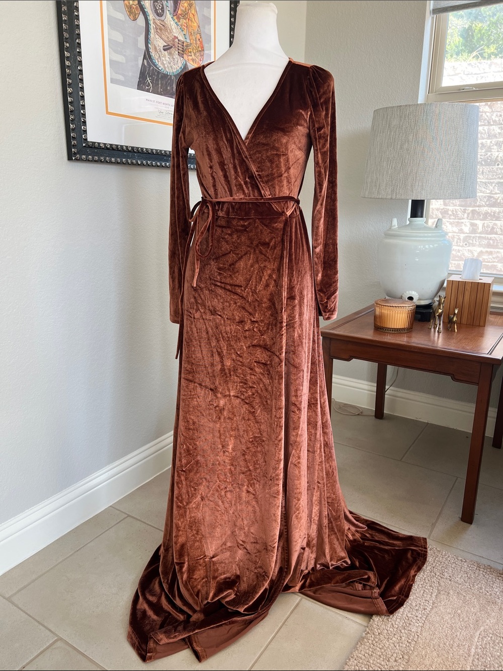 NWT Baltic Born Wrap Maxi Dress Small